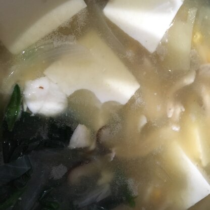 中華スープが飲みたくなって作りました！凄く美味しくて満足です！ありがとうございます！